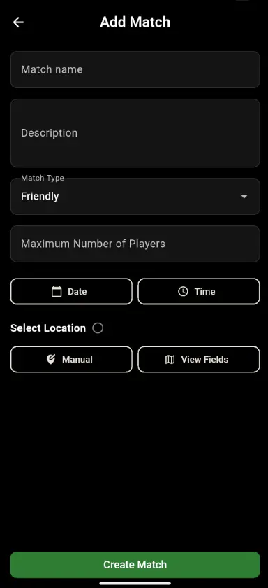 Lista de partidos y torneos en XOGA
